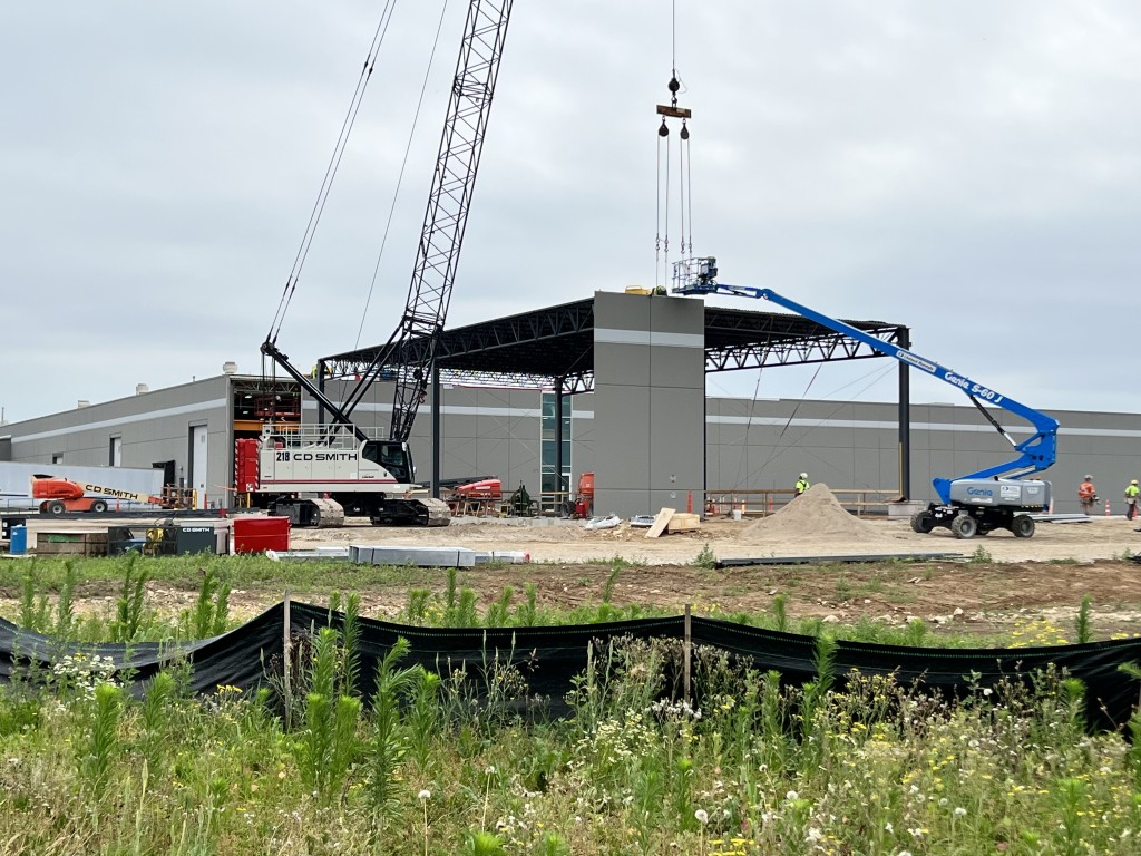 7-11-22: This is the second time these precast panels have been moved. The first relocation was during our 2011 expansion